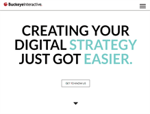 Tablet Screenshot of buckeyeinteractive.com